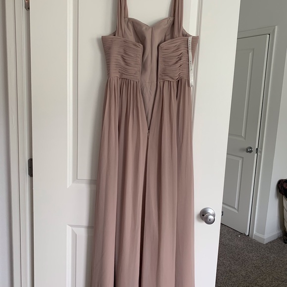 Azazie Zapheira Taupe - Picture 2 of 4